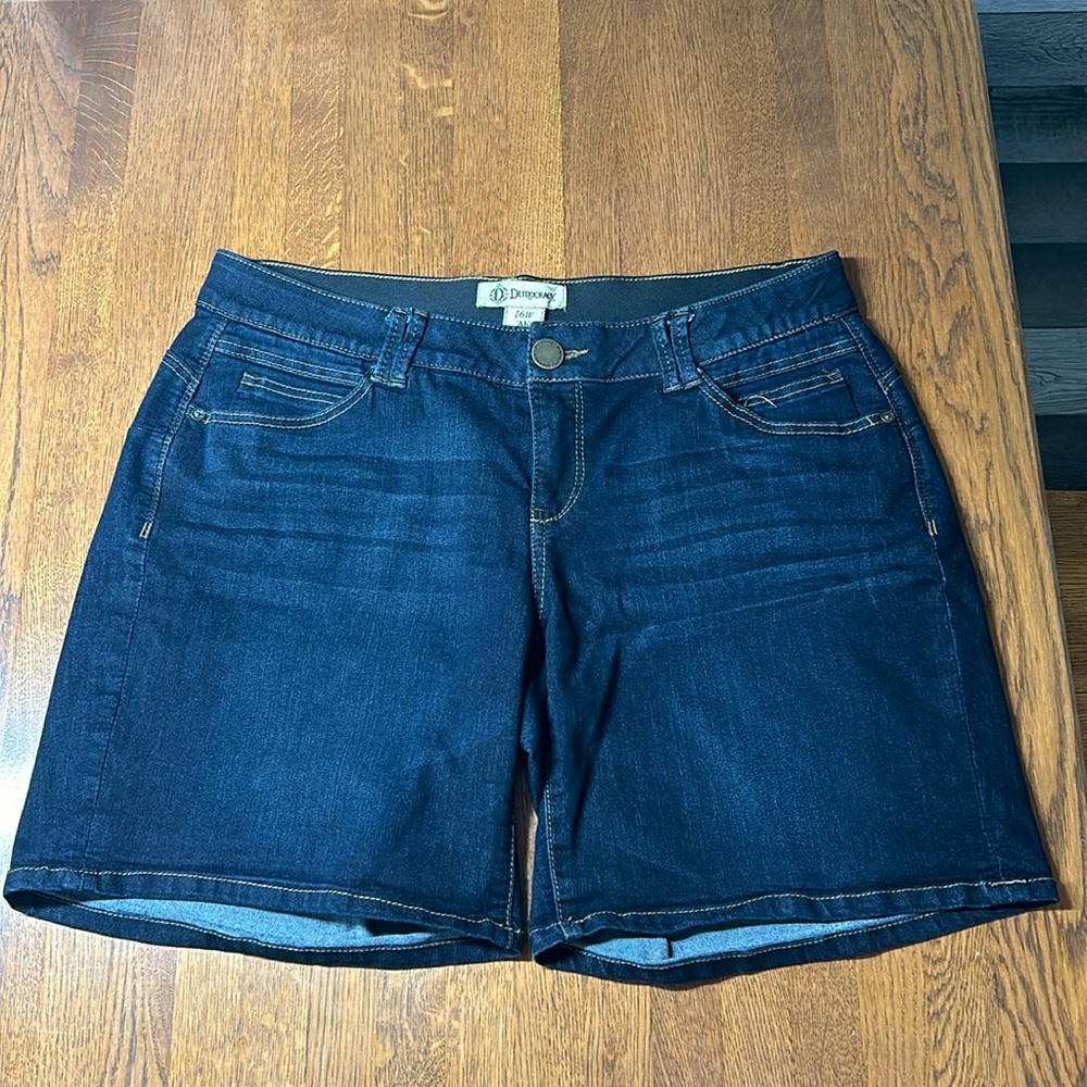 Democracy Ab Solution Indigo (Dark Blue) Size 16W Shorts